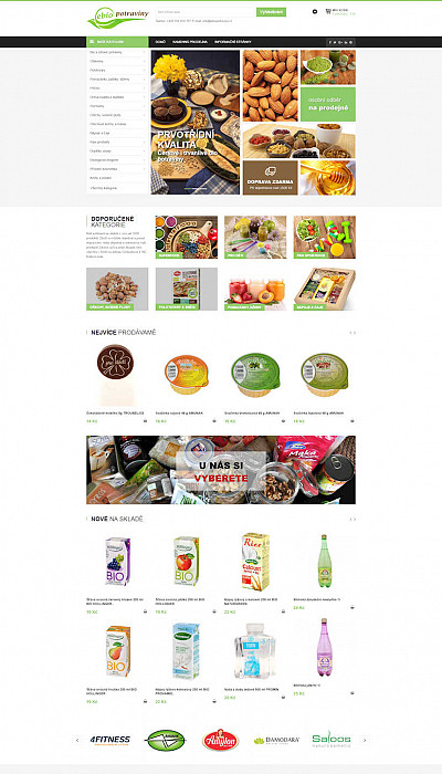 E-shop, bio potraviny