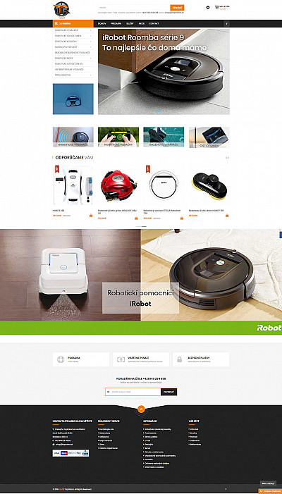 E-shop robotické spotrebiče